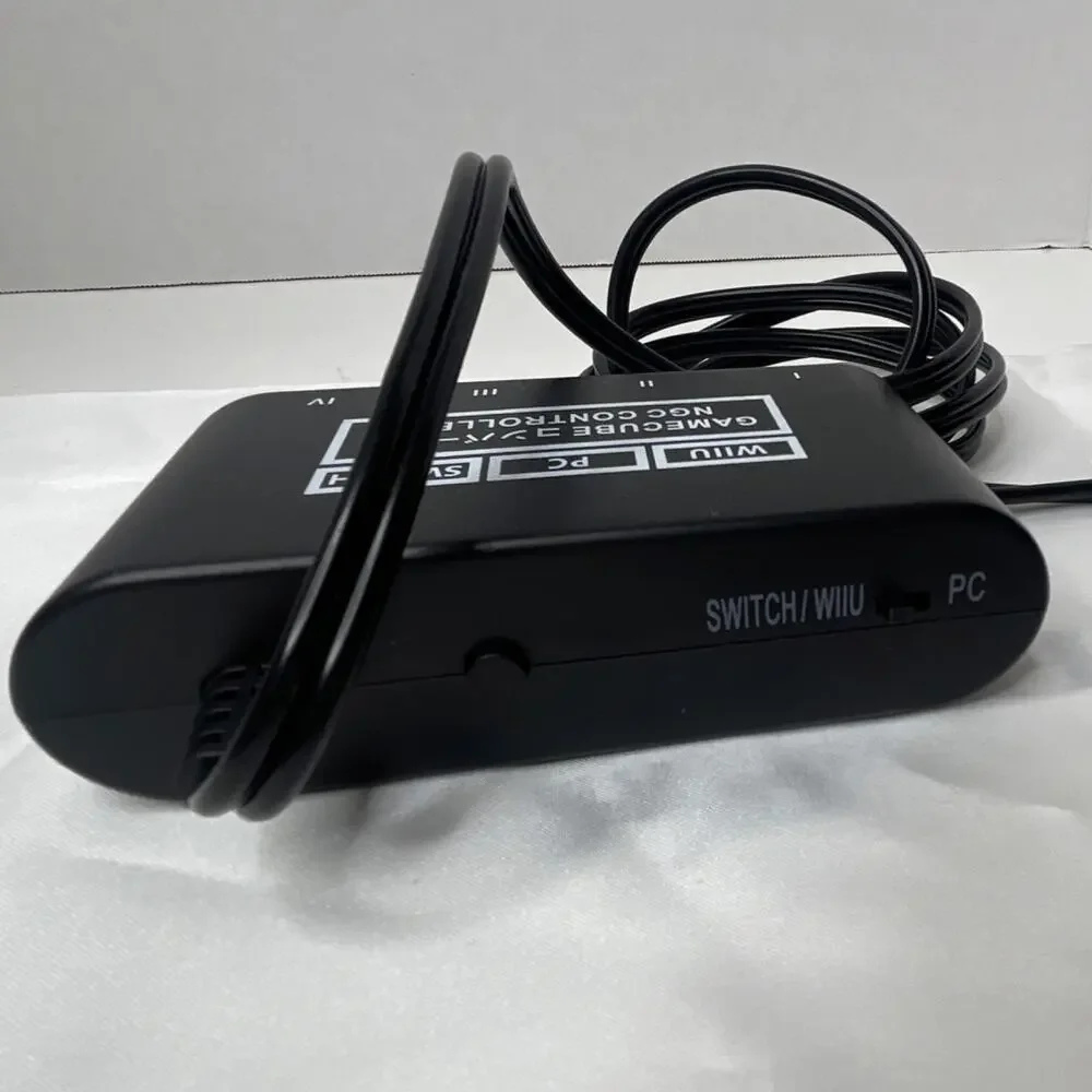 Wii U Switch USB Controller Adapter WU025 Black Tested Retro Gaming Adapter